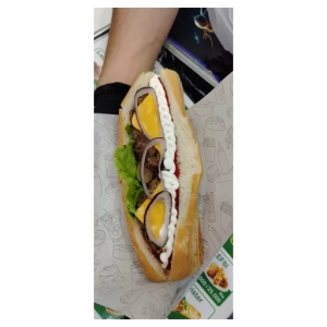 Uzbek burger