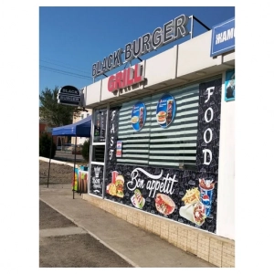 Black burger